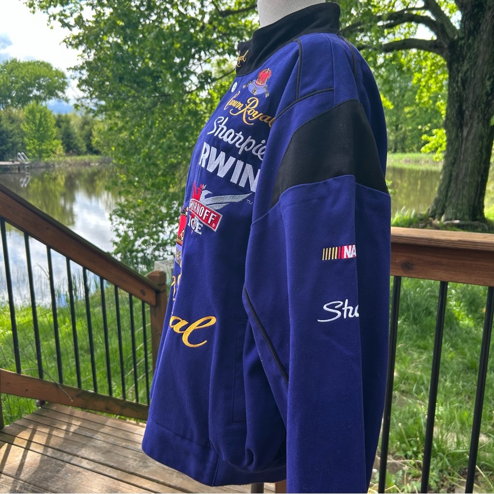 Crown Royal Team Caliber Nascar Racing Jacket Roush Racing Mens XL - Picture 7 of 11